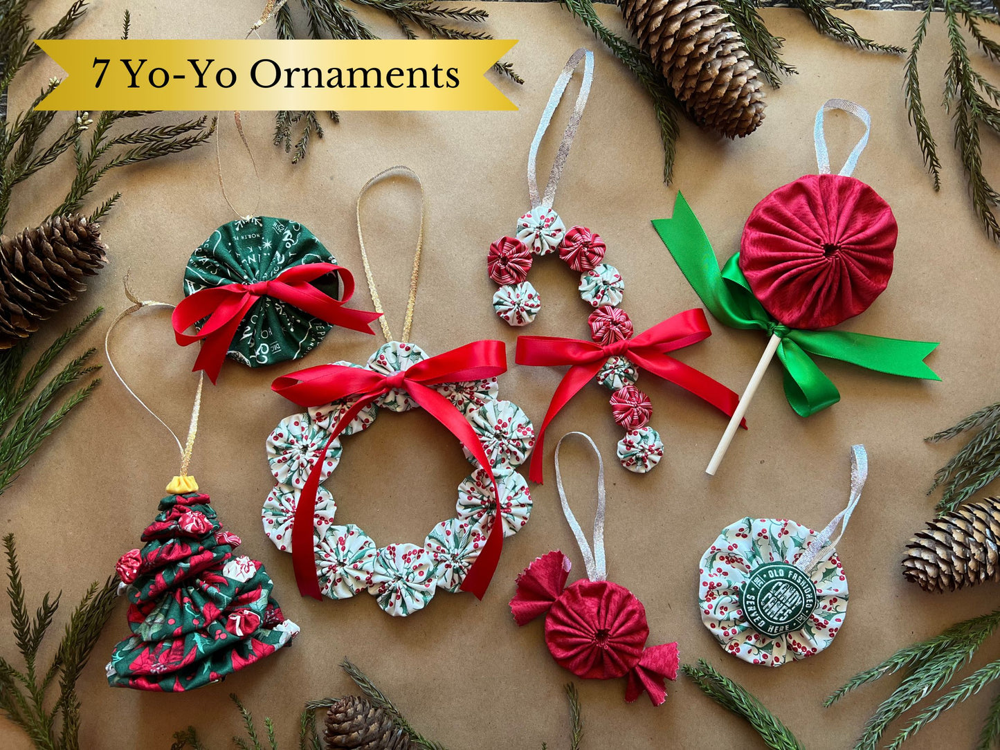 7 Yo-Yo Ornaments | PDF Tutorial