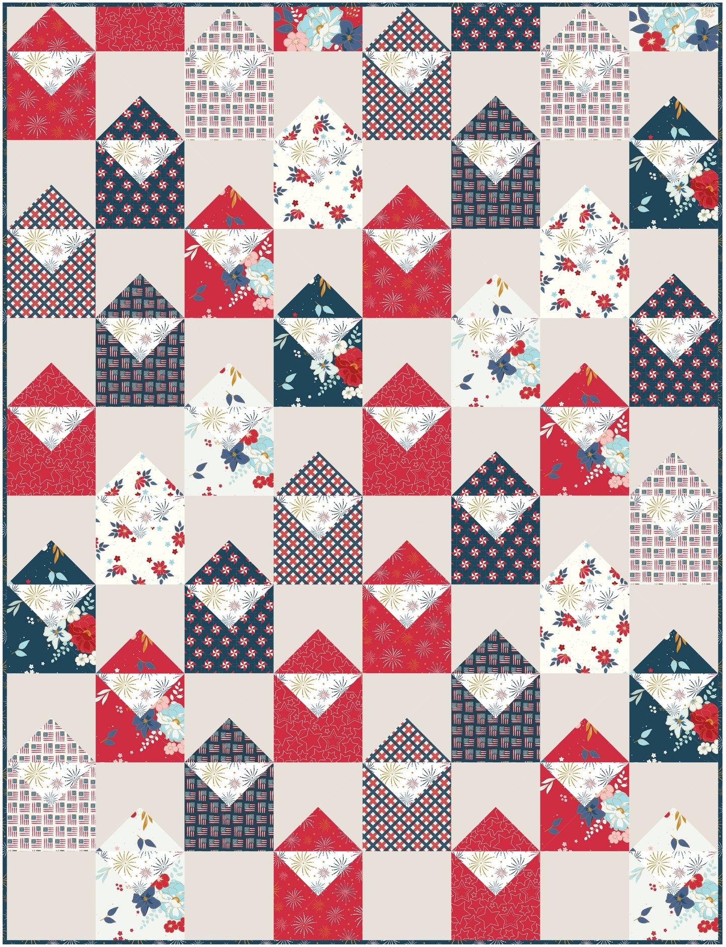 Letters Quilt - PDF Pattern